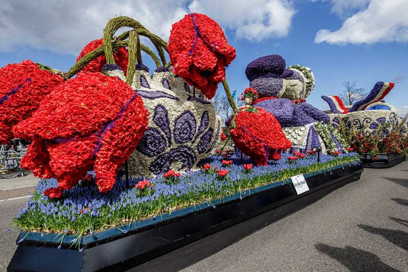 Парад цветов в голландии