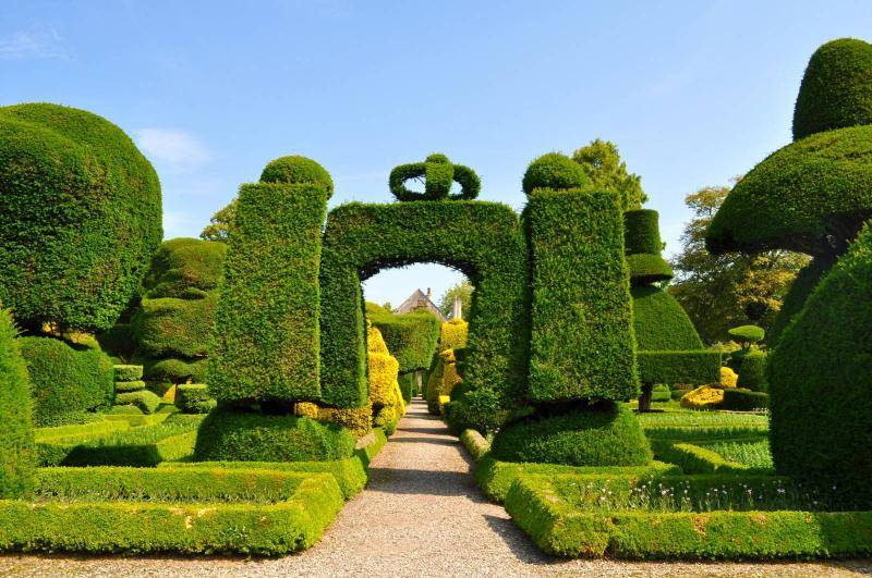 Левенс холл – самый красивый топиарный сад англии