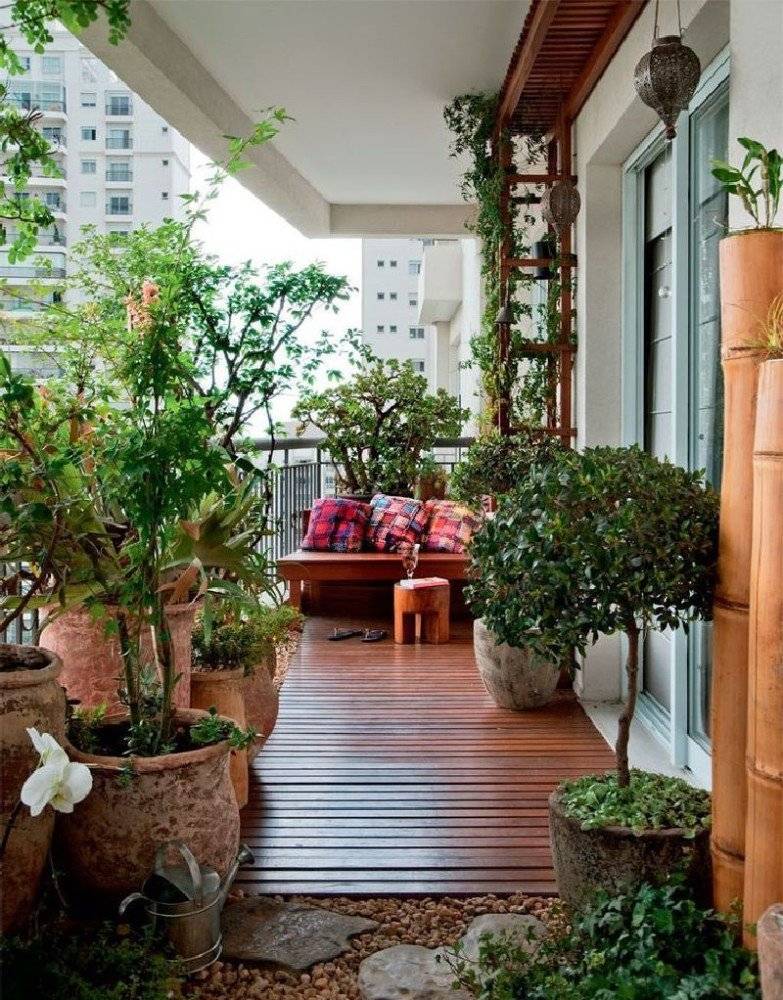 Озеленение балкона и лоджии своими руками, дизайна